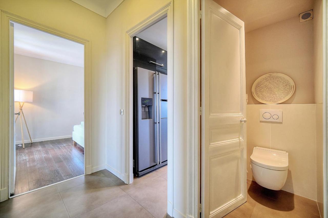 Immogroom - Large Apartment - Parking - Air Conditioning - Sea View - Wifi คานส์ ภายนอก รูปภาพ